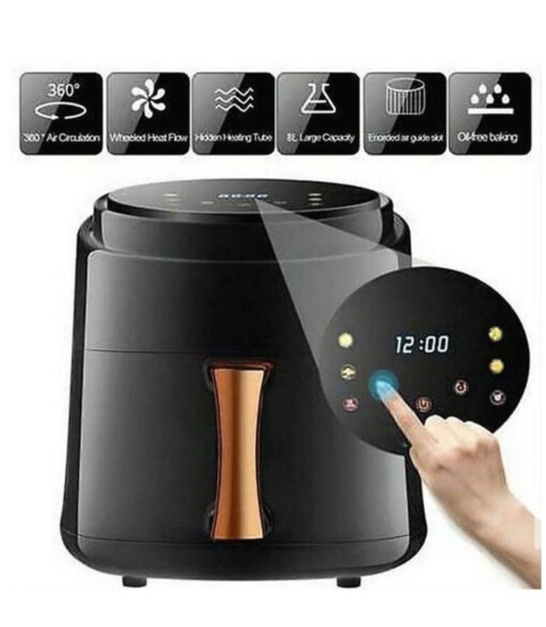 سرخ کن 10لیتری سیلور کرست مدل SC_1080